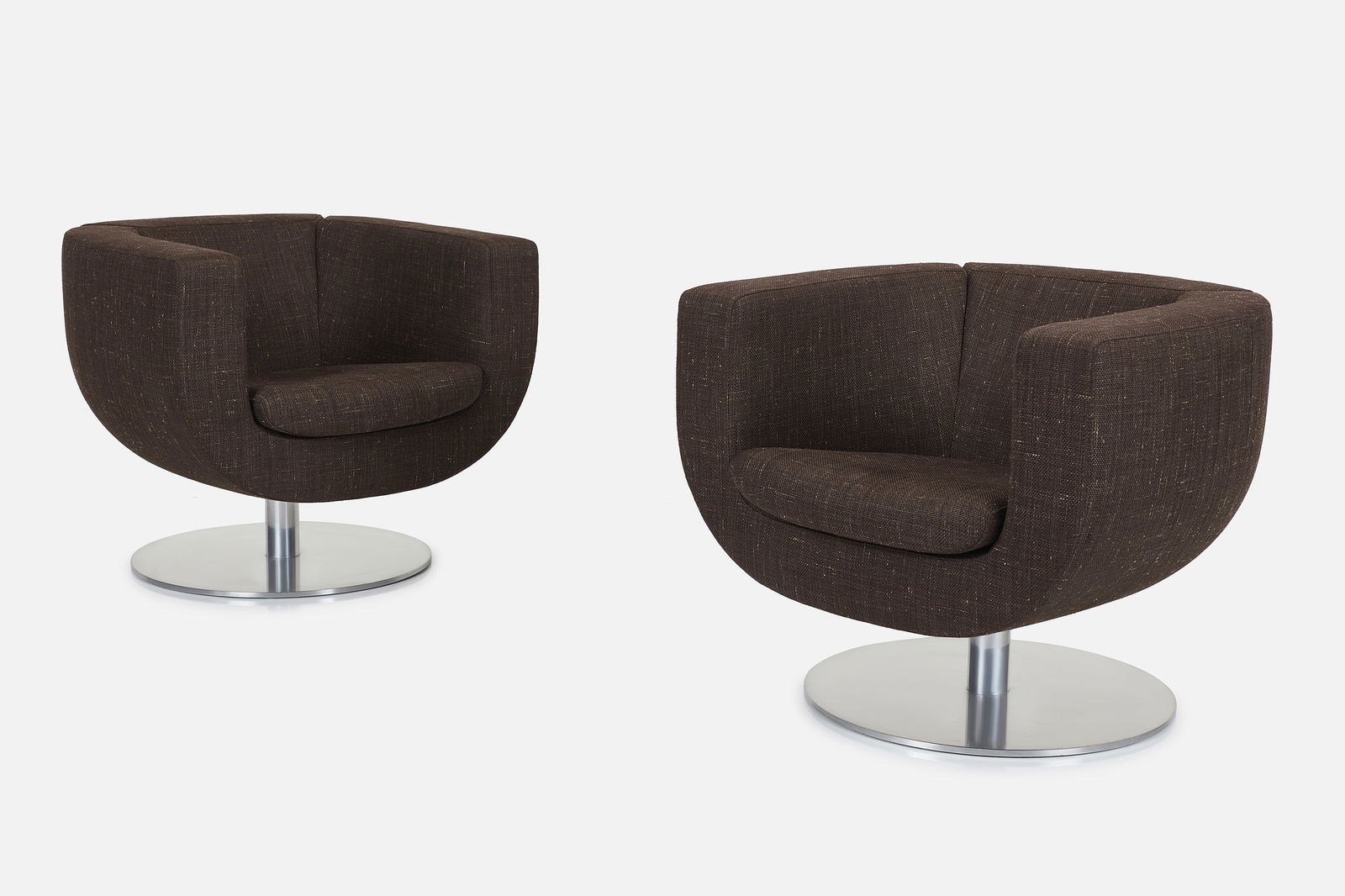 Jeffrey Bernett, 'Tulip' Swiveling Lounge Chairs (2) (1 of 14)