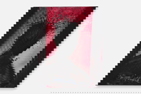 Richard Hambleton, 'Shadow Head (Pink)' Painting: RICHARD HAMBLETON (Canadian, 1952 - 2017)'Shadow Head (Pink)', 2016Acrylic on canvas.Signed and dated recto. 20" H x 16" W Provenance: Acquired directly from the artist
