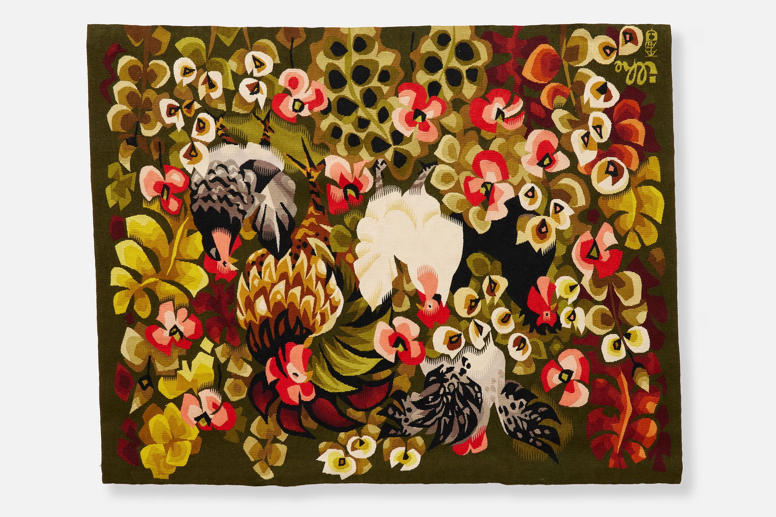 Henri Ihle, 'Le Camp' Tapestry (1 of 9)