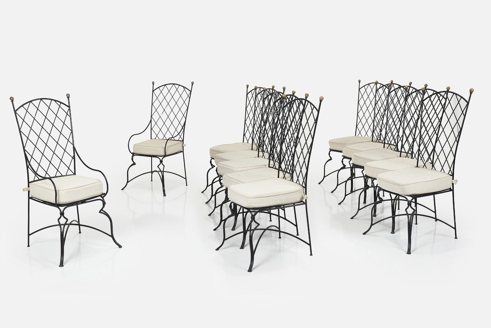 Jean Royere Style, Oversized Dining Chairs (14) (1 of 20)