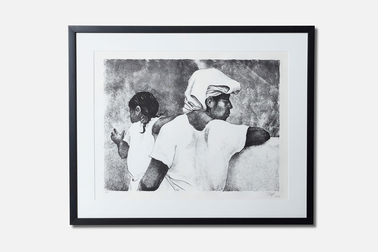 Francisco Zuniga, Untitled (Woman and Child) Lithograph (1 of 10)