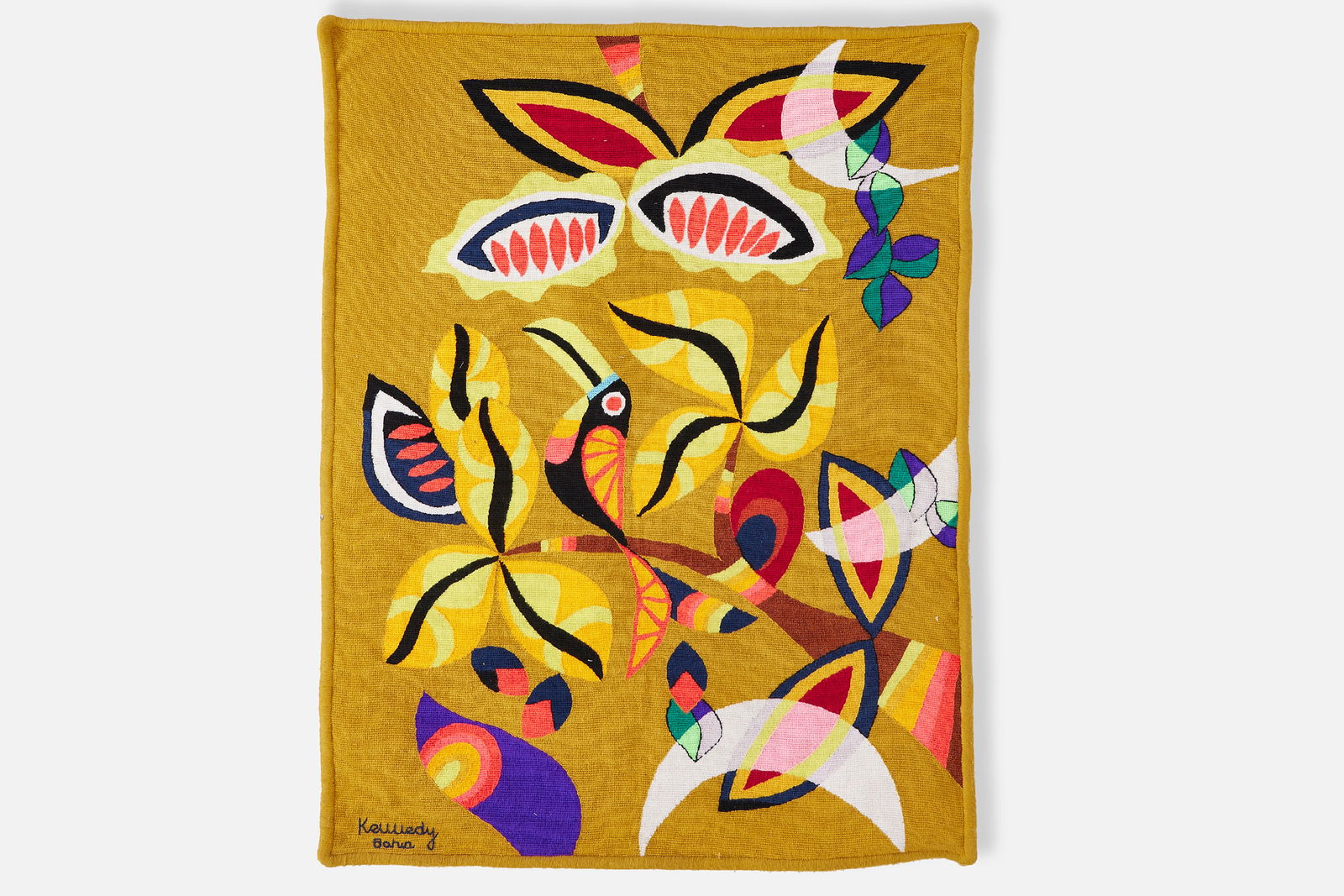 Patrick Kennedy Bahia, 'Birds and Flowers' Tapestry (1 of 7)