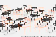 Sam Maloof,  Armchairs (8)