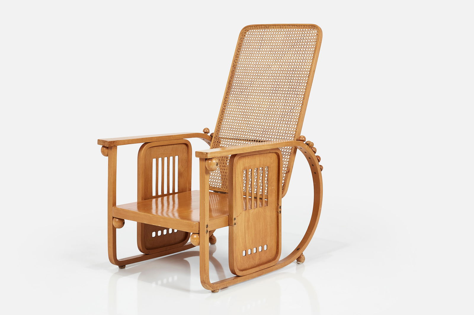 Josef Hoffmann, Early 'Sitzmachine' Adjustable Lounge Chair (1 of 20)