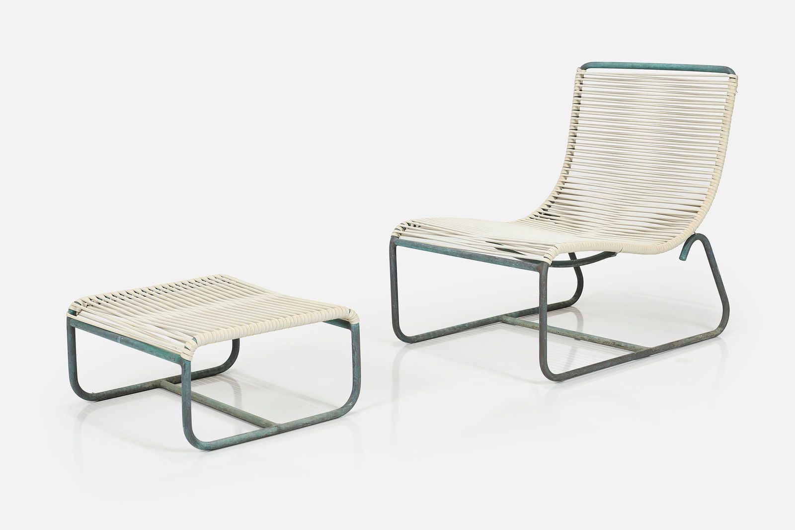 Walter Lamb, Sleigh Lounge Chair + Ottoman (2) (1 of 14)