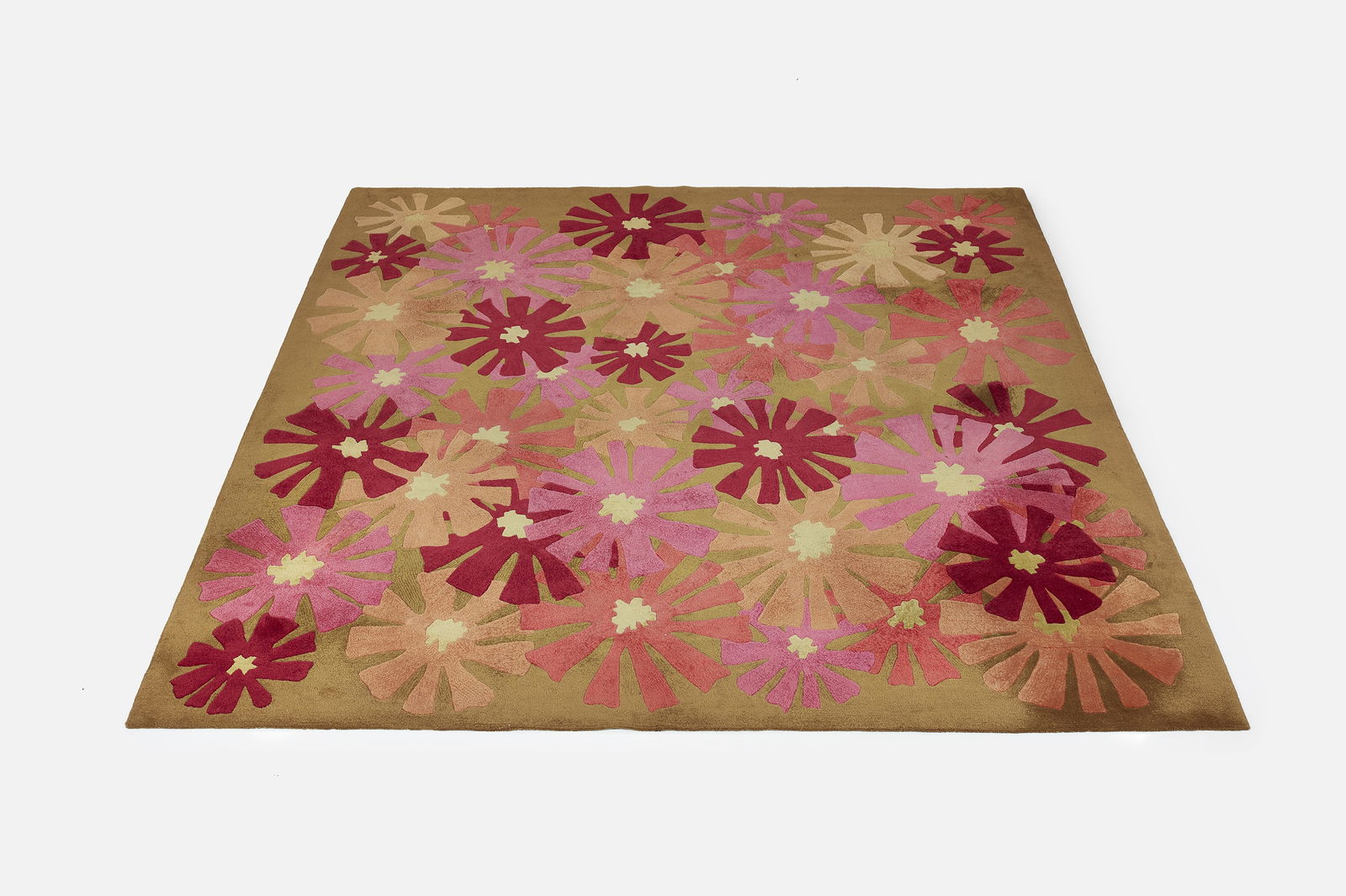 Edward Fields Style, Area Rug: EDWARD FIELDS STYLE Area rug, 1970s Wool. 12' W x 12' D