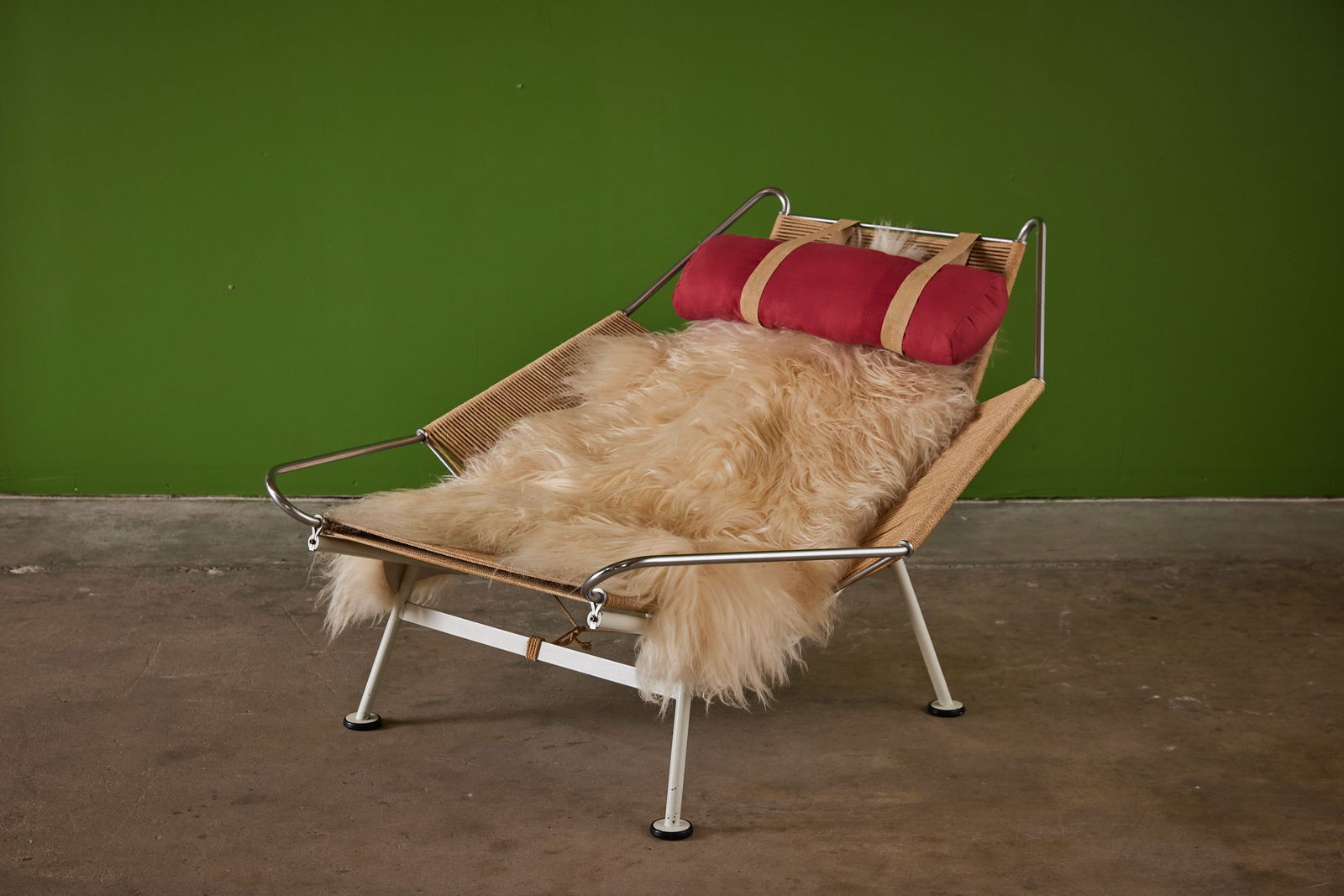 Hans J. Wegner, 'Flag Halyard' Lounge Chair (1 of 15)
