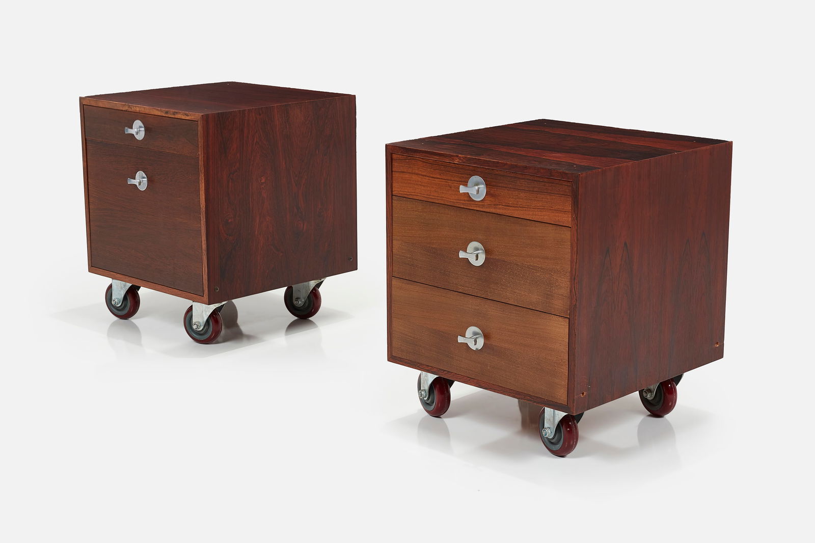 Finn Juhl, 'Diplomat' Rolling Cabinets (2) (1 of 9)