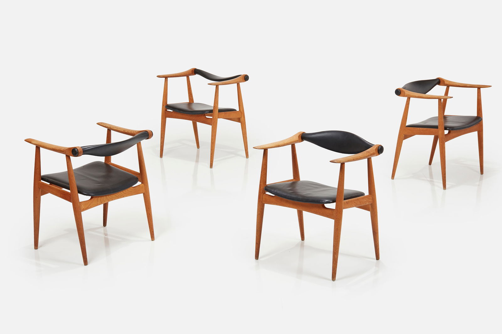 Hans J. Wegner, 'Yoke' Chairs (4) (1 of 14)