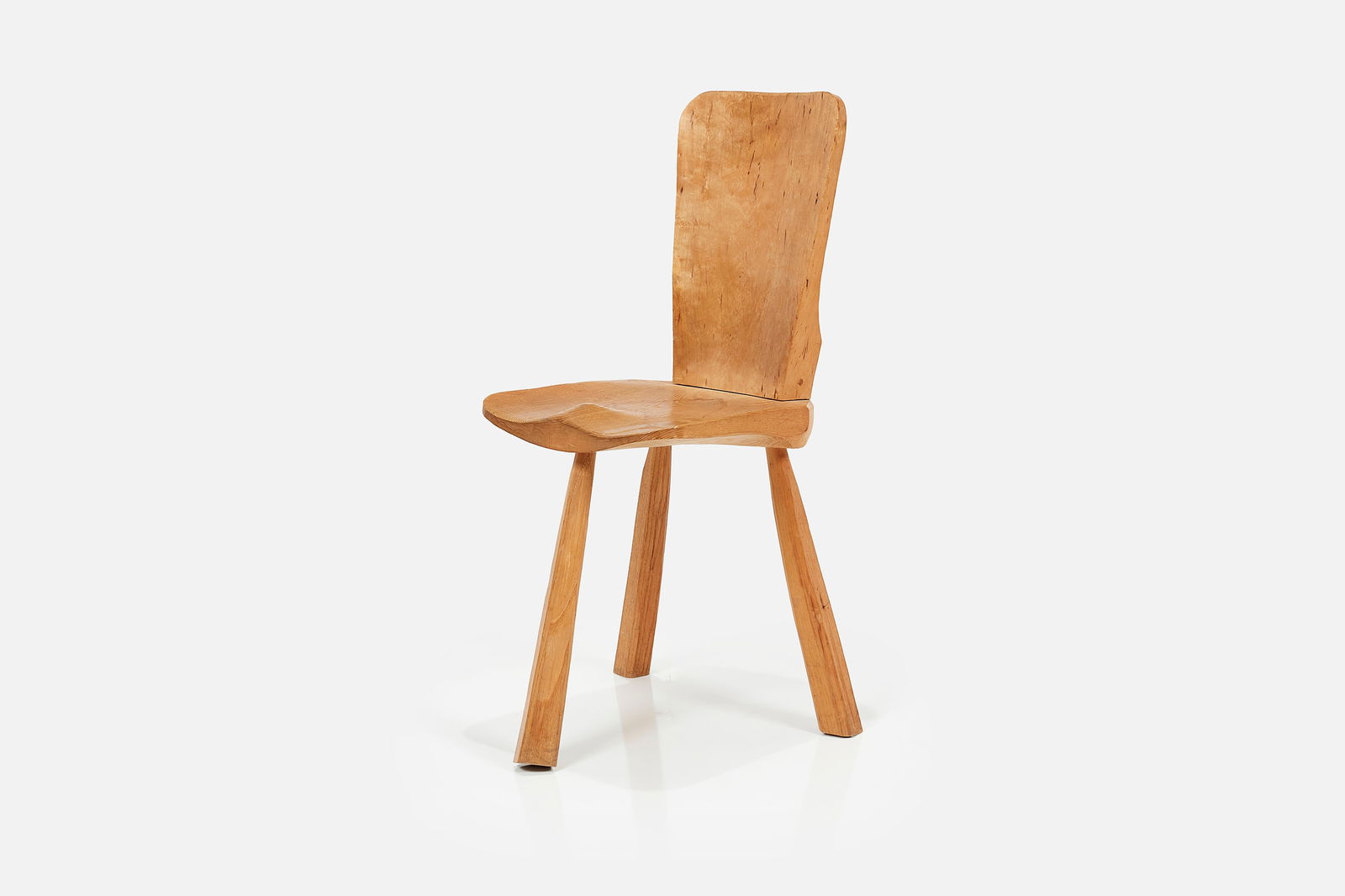 Rustic, Three-Leg Side Chair (1 of 12)