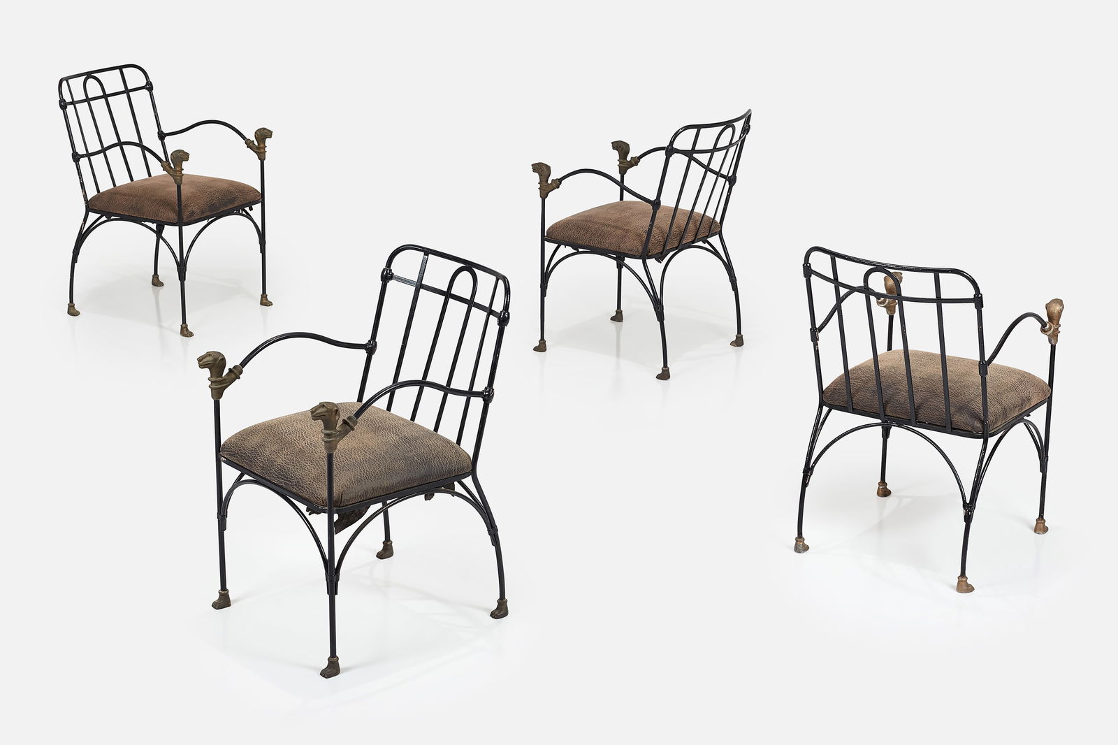 Diego Giacometti Style, Armchairs (4) (1 of 11)