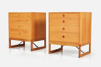 Borge Mogensen,  Four Drawer Chests (2)