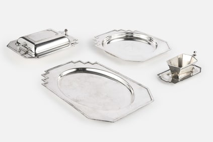 Louis W. Rice, 'Skyscraper' Serveware Set (4)