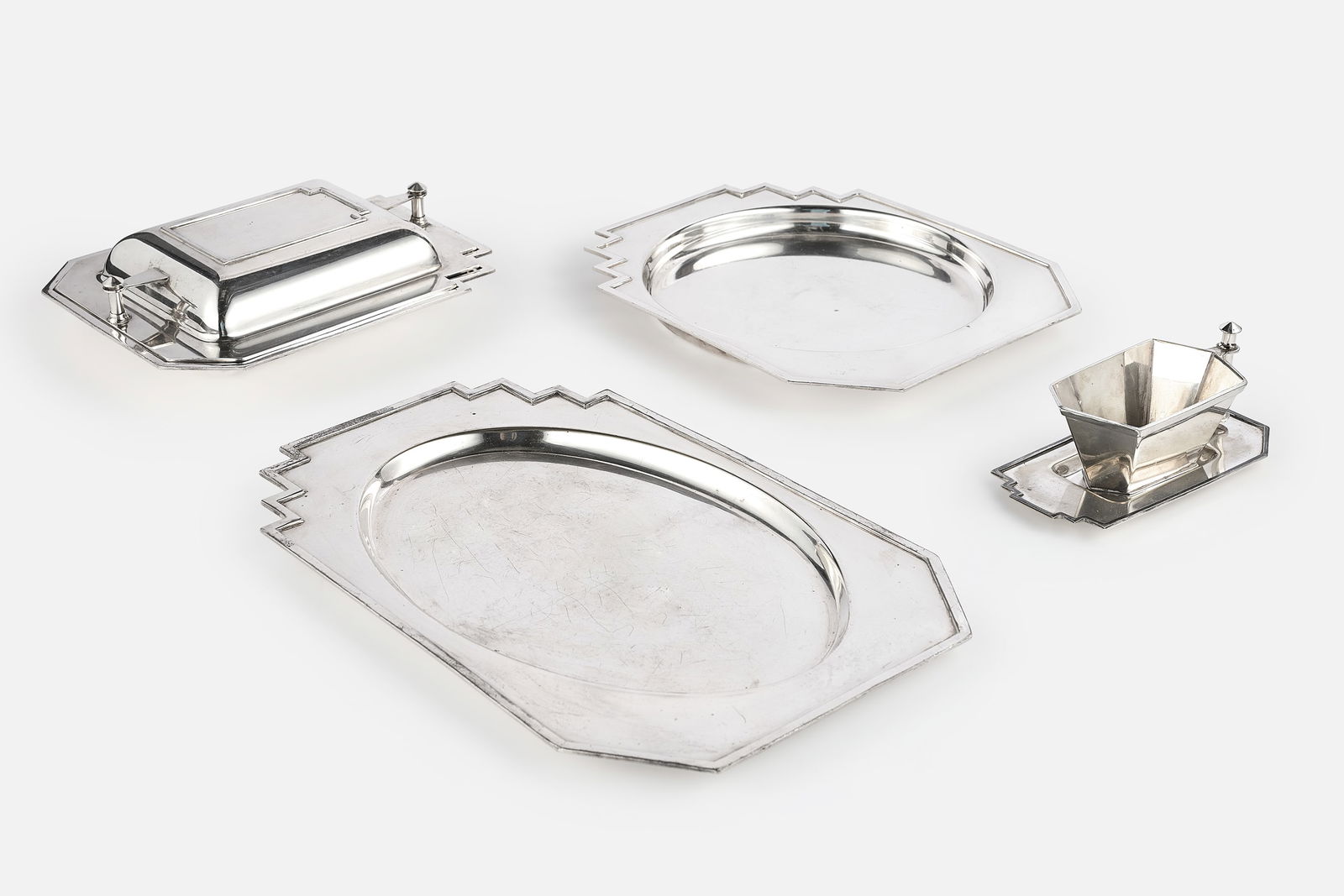 Louis W. Rice, 'Skyscraper' Serveware Set (4) (1 of 19)