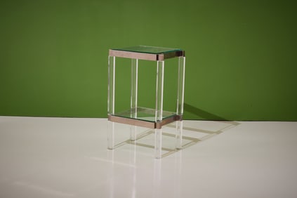 Charles Hollis Jones, 'Metric Line' Side Table