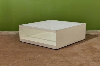 Joe D'Urso, Large Rolling Coffee Table