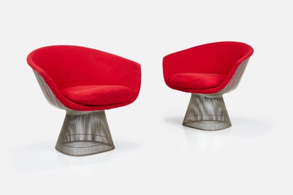 Warren Platner, Lounge Chairs (2)
