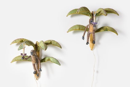 Mario Lopez Torres, Monkey Sconces (2)