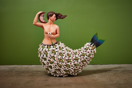 Sergio Bustamonte, Unique Mermaid Sculpture