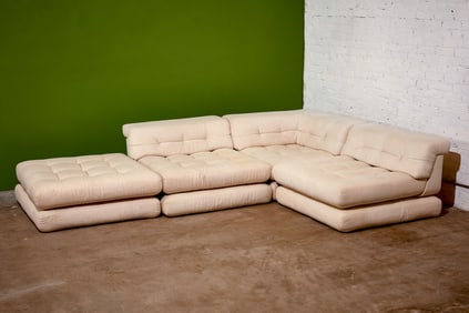 Hans Hopfer, Early 'Mah Jong' Sectional Sofa (8)