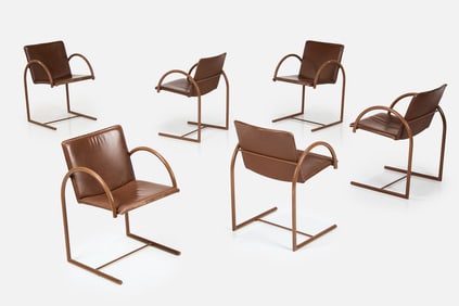 Karel Boonzaaijer + Pierre Mazairac, 'Cirkel 1' Dining Chairs (6)