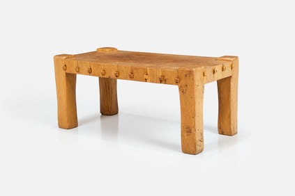 Craft, Wood Block Coffee Table