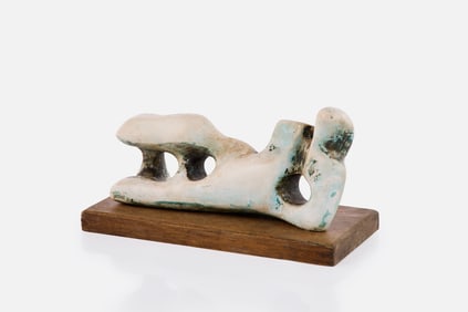 Henry Moore Style, 'Reclining Figure #6' Maquette