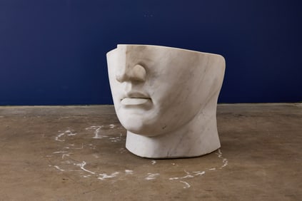 Italian, Marble Face Chair