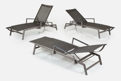 Povl Eskildsen, 'Azore' Stacking Outdoor Loungers (3)