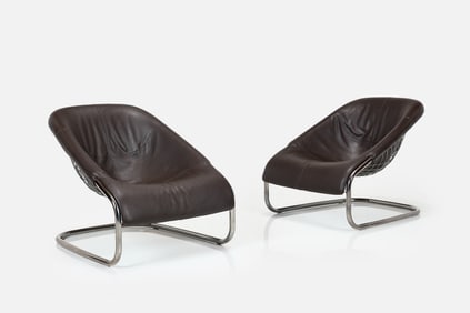 Gordon Guillaumier, 'Cortina' Lounge Chairs (2)