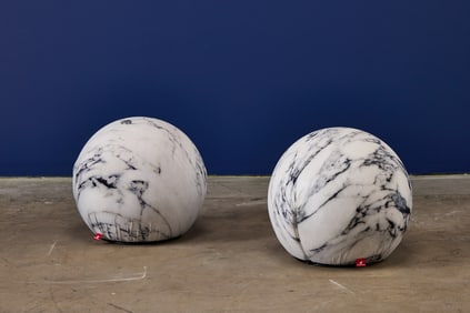 Maurizio Galante + Tal Lancman, 'Tattoo' Poufs (2)