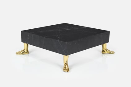 Modernist, Footed Coffee Table