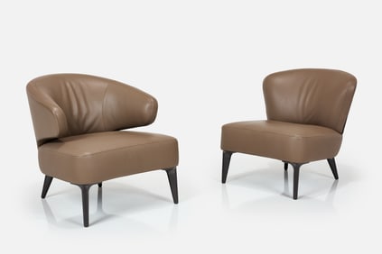 Rodolfo Dordoni, 'Aston' Easy Chairs (2)