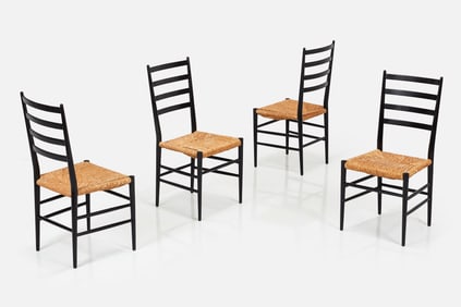 Gio Ponti Style, Dining Chairs (4)