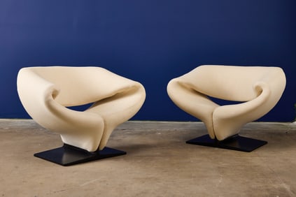 Pierre Paulin, 'Ribbon' Chairs (2)