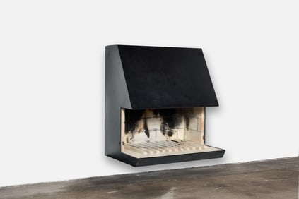Nils Fagerholt, Wall-Mounted 'Cubus No. 1' Fireplace