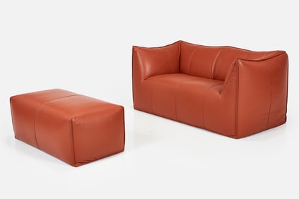 Mario Bellini, 'Bambole' Settee + Ottoman (2)