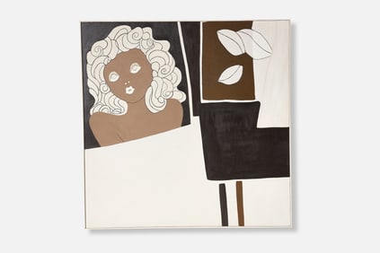 Beverly Politi, Untitled (Girl) Painting