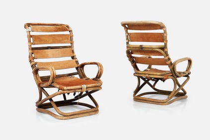 Tito Agnoli (Attrib.), Lounge Chairs (2)