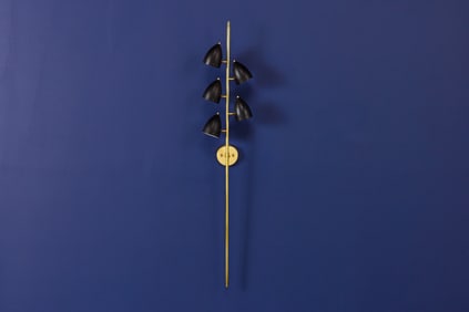 Gino Sarfatti Style, Large Wall Sconce