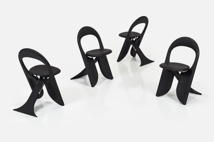 Giorgio Gurioli, 'Filly' Folding Chairs (4)