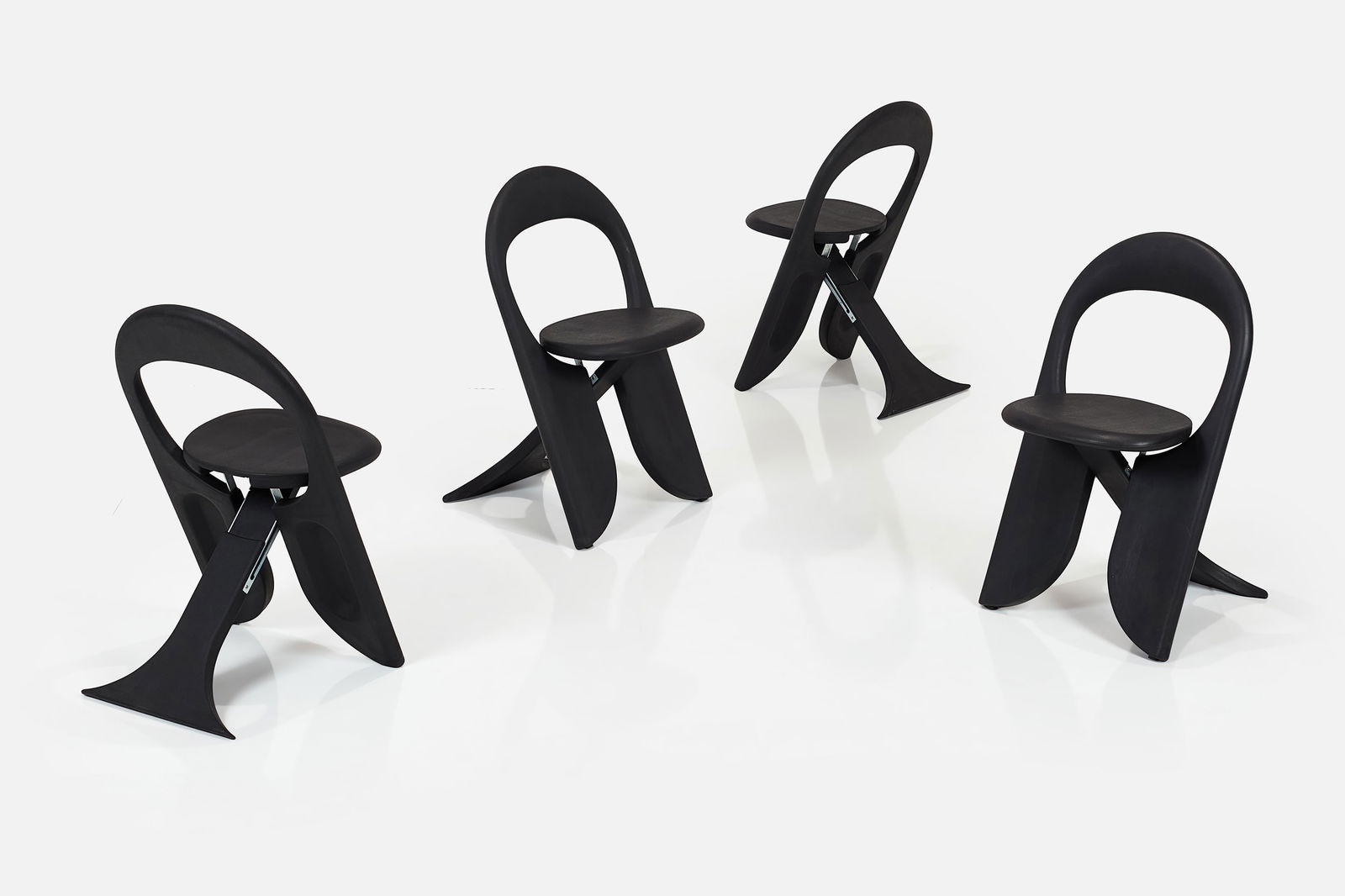 Giorgio Gurioli, 'Filly' Folding Chairs (4) (1 of 10)