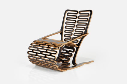 Gregg Fleishman, 'Rock 'N' Roll' Lounge Chair