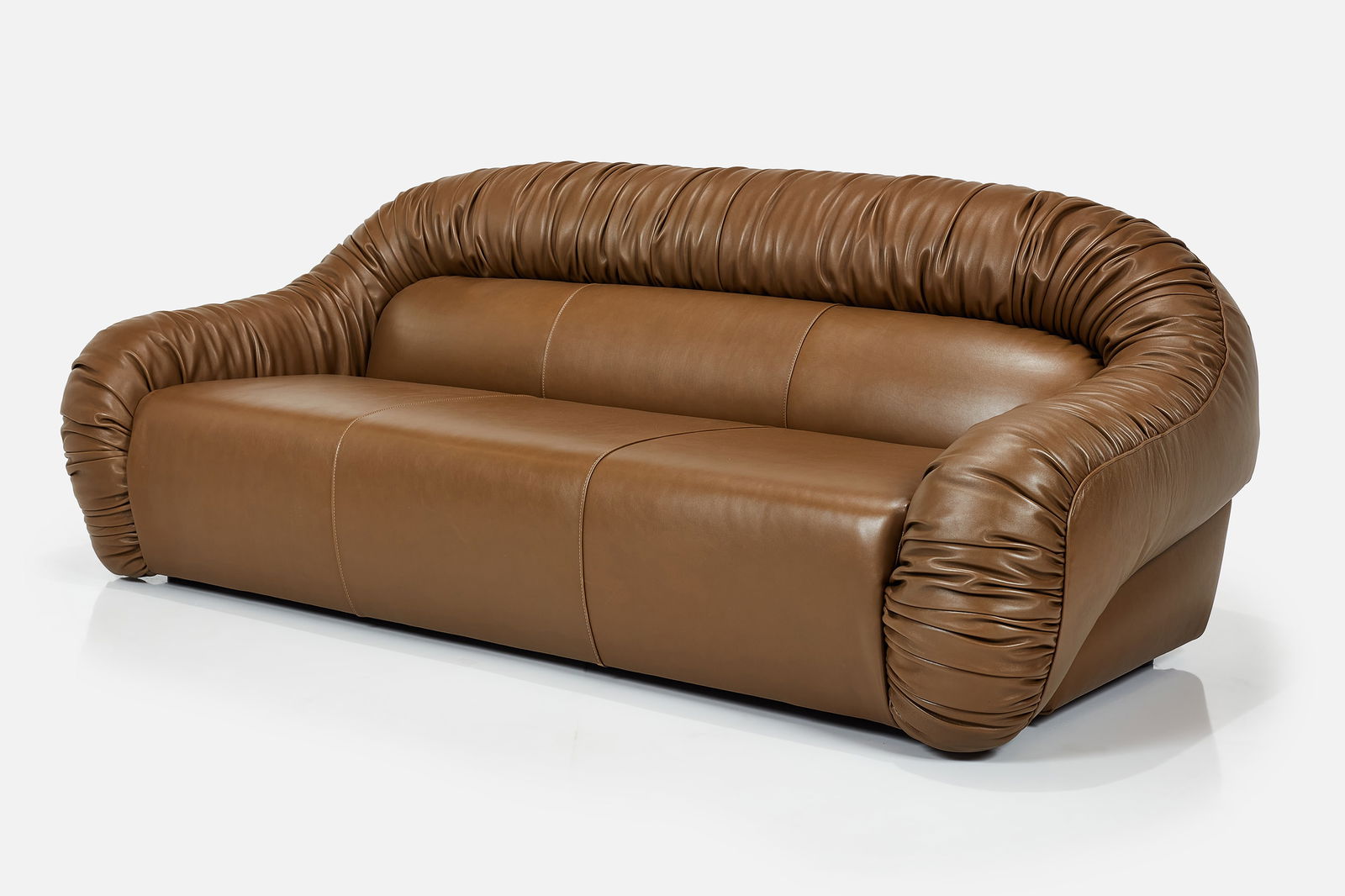 Italian, Ruched Sofa (1 of 11)