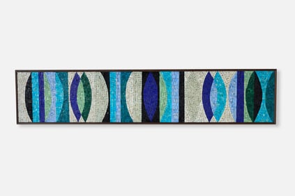 Evelyn + Jerome Ackerman, 'Elipses' Mosiac Panel