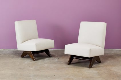 Pierre Jeanneret, Lounge Chairs (2)