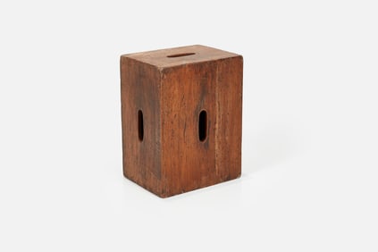 Le Corbusier (Attrib.), Stool, from Chandigarh