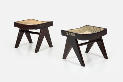 Pierre Jeanneret, Stools (2)