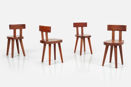 Christian Durupt, Side Chairs (4)