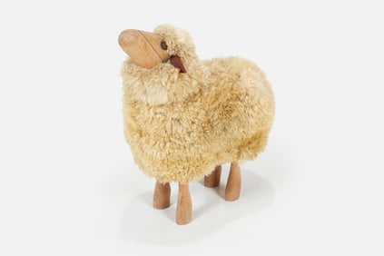 Modern, Petite Sheep Sculpture